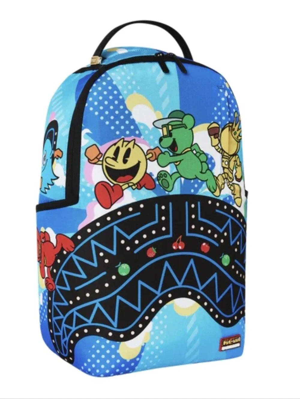 Sprayground Pac-Man Official Collab The Crew Backpack